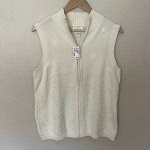 NWT C.J. Banks Holiday Sweater Vest. Size 14W